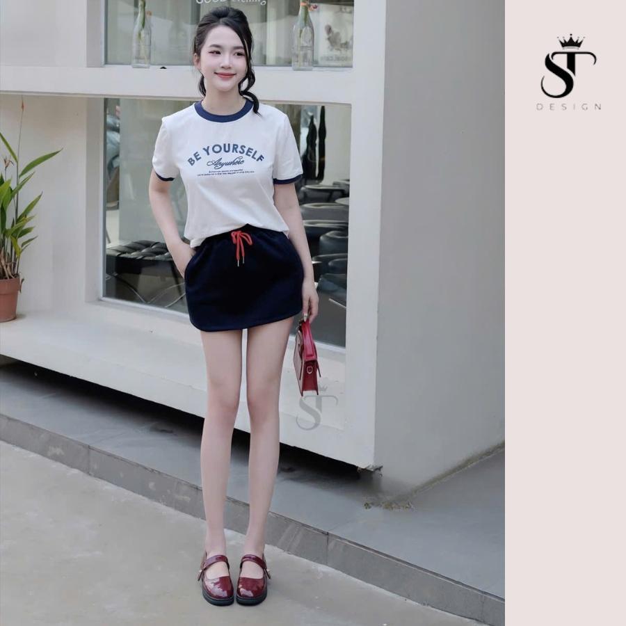 Set Đồ Thể Thao Áo Cotton Cao Cấp Tay Ngắn Be Yoursefl - ST DESIGN - 09
