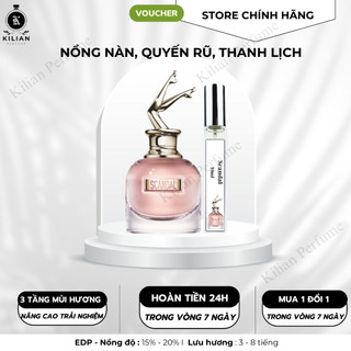 Combo 2 lọ nước hoa Delina và Scandal, chiết 10ml, dịu dàng cá tính đầy quyến rũ, nước hoa nữ