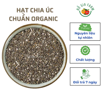 Hạt chia Úc chuẩn Organic 100, 200gr – hạt chia hữu cơ tốt cho sức khỏe