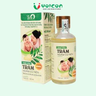 Tinh Dầu Tràm - Tinh Dầu Tràm Ngâm Củ Nén Mệ Đoan giữ ấm cơ thể chai 50ml