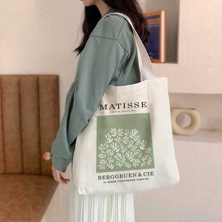 Túi tote, Túi vải bố canvas cotton ulzzang vintage đeo vai đi học đi chơi thời trang hàn quốc đựng vừa A4 - tota2018
