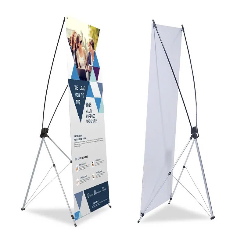 Standee Chân Chữ X BEDO Khung Nhôm Cao Cấp 60x160 80x180cm Treo Banner Quảng Cáo Chuyên Nghiệp