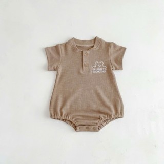 Body suit chất liệu tăm lạnh cho bé 4-11kg. Bộ đồ sơ sinh cho bé mặc hè. Dino Kids
