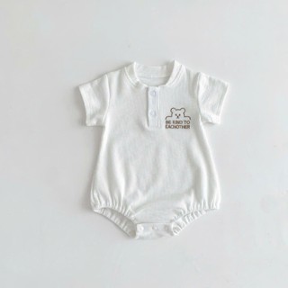 Body suit chất liệu tăm lạnh cho bé 4-11kg. Bộ đồ sơ sinh cho bé mặc hè. Dino Kids