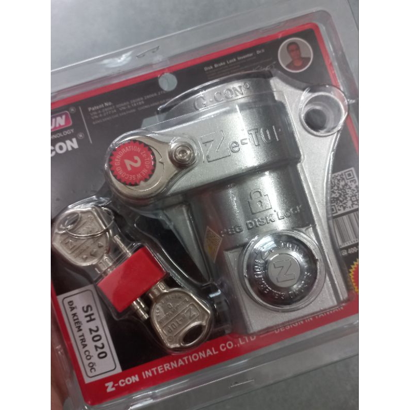 Khoá đĩa trước Zcon xe SH đời 2017 -2020, Sh20 CBS khóa đĩa trước cố ...