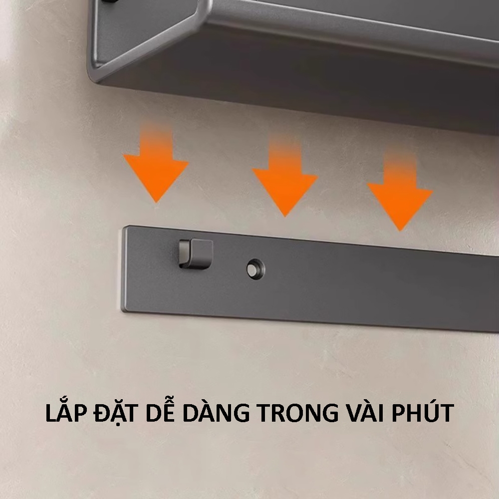 Kệ đựng đồ nhà bếp, kệ gia vị, kệ đựng đồ mỹ phẩm, chất liệu thép không gỉ phủ sơn tĩnh điện, đa năng tiện lợi