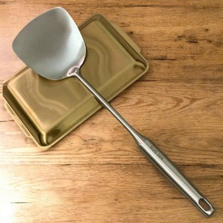 Sạn Xẻng Chiên Xào Inox 304 - Tay Cầm Dài 37cm, Độ Bền Vượt Trội - Trường An VN