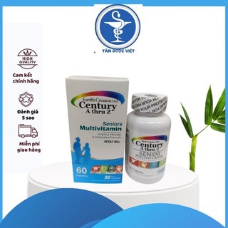 Century A Thru Z Multivitamin Adults (60 viên), bổ sung vitamin và khoáng chất.