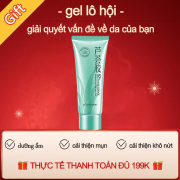 【qùa tặng】gel lô hội 40g Gel Lô Hội nội địa Trung, dưỡng da mặt, cấp ẩm sáng da mềm da dưỡng ẩm