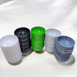 Bộ 10 Chén Bát Chấm, Đĩa Chấm Nhựa MELAMINE, Bát Đựng Gia Vị Nước Chấm, Chén Chấm Cho Nhà Hàng - Trường An VN