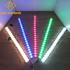 Giá 1 vỉ 20 bóng đèn LED mắt trâu, LED rọi - 12V siêu sáng, ánh sáng trắng, vàng, đỏ, xanh lá, xanh dương