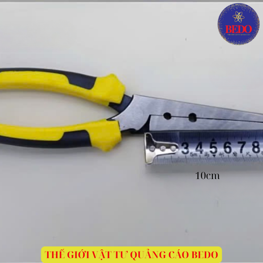 Kìm Uốn Chân Nhôm BEDO Thép Không Gỉ Uốn Góc Vuông Chữ Nổi 3D Mica Alu Foam Bền Chắc