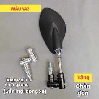 Kính xoay/ Gương xoay 360  độ  ốc inox  lắp mọi loại xe ben trái