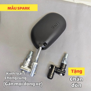 Kính xoay/ Gương xoay 360  độ  ốc inox  lắp mọi loại xe ben trái