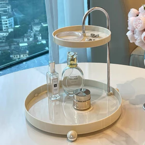 Kệ đựng mỹ phẩm 2 tầng