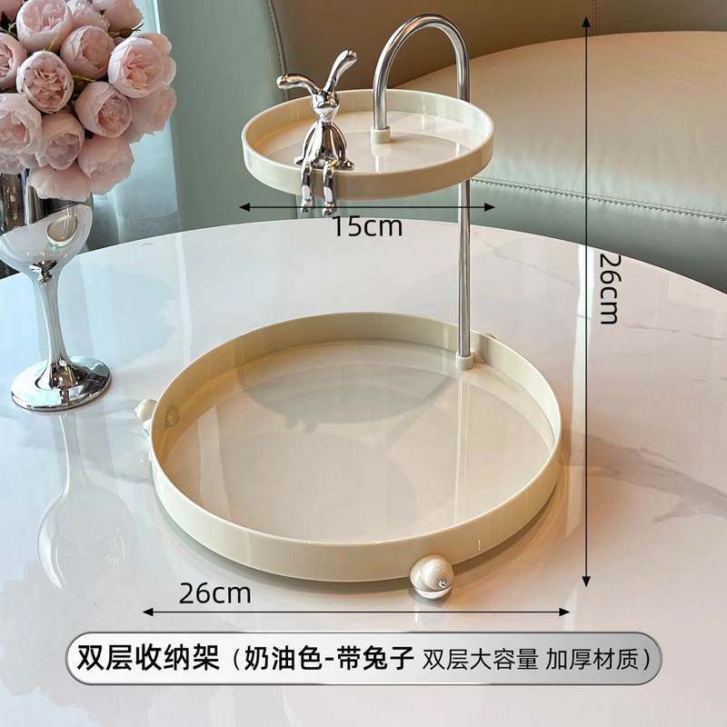 Kệ đựng mỹ phẩm 2 tầng
