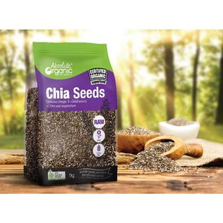 Hạt Chia Úc Hữu Cơ Absolute Organic Túi 1kg Giàu Omega 3 Và Chất Xơ Tự Nhiên - CÔ THƯ MARKET