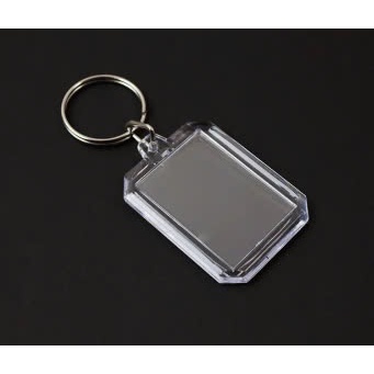 Móc Khóa Mica BEDO 2 Mặt Trong Suốt Cao Cấp - Phụ Kiện Treo Chìa Khóa, Balo, Túi Xách, Quà Tặng Cá Nhân