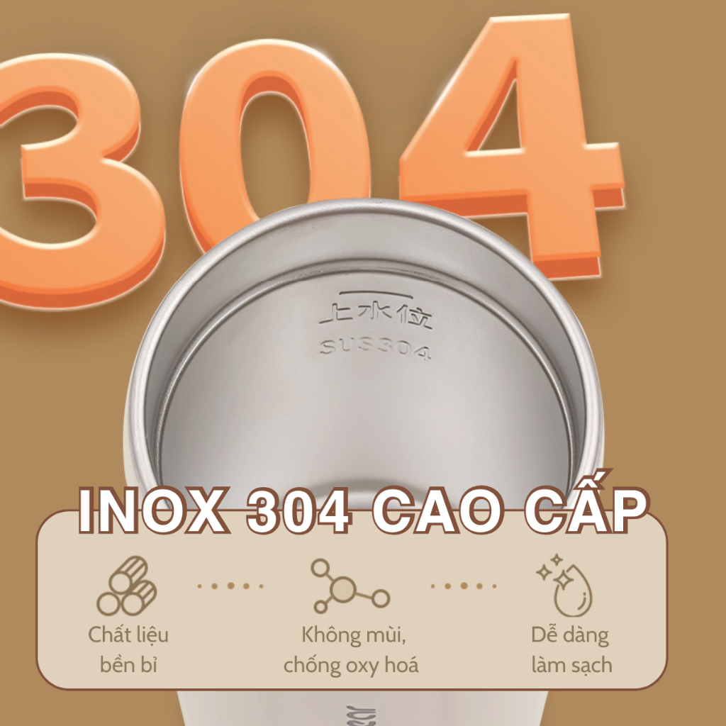 Siêu tốc mini đa năng hiển thị nhiệt độ và Sạc Type C 450ml Tự ngắt khi sôi, kèm túi đựng du lịch nhỏ gọn tiện lợi