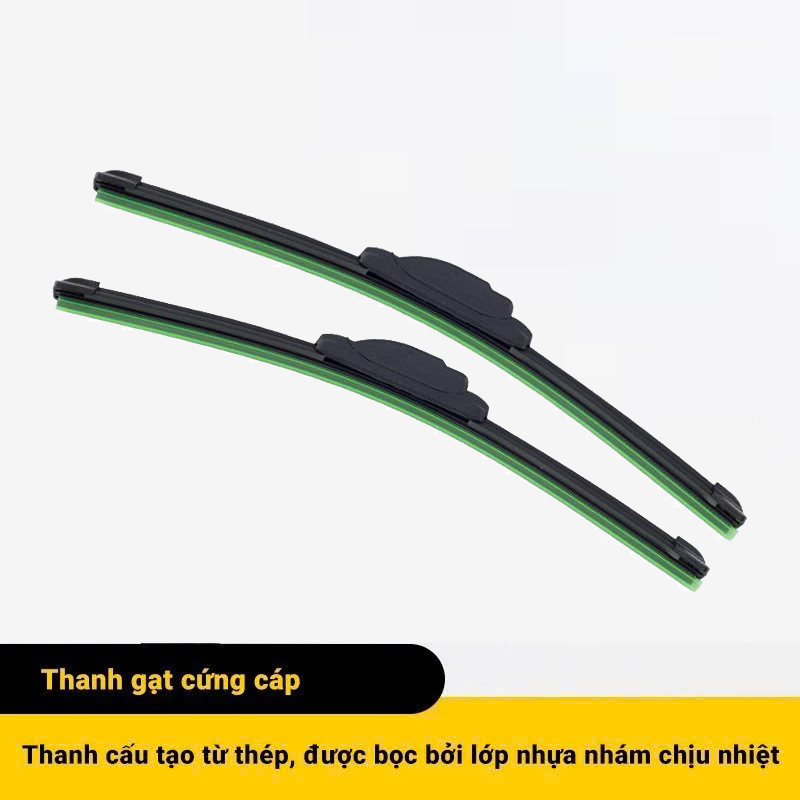 Gạt mưa khung mềm xe Honda Brio,Jazz,City,CR-V,HR-V,Civic, Accord thanh chổi cần gạt mưa silicon mềm không xương