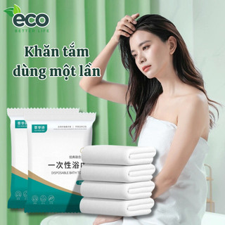 Khăn Tắm Du Lịch, Khăn Tắm Dùng Một Lần Siêu Thấm Hút Sợi Vải Cellulose Mềm Mịn Không Kích Ứng Da