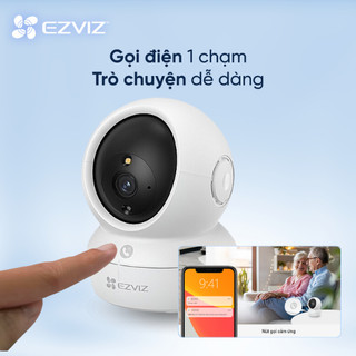 Camera WIFI EZVIZ C6N Pro 3MP Trong nhà, Quay Quét 360 Độ, Đàm Thoại 2 Chiều - Bản nâng cấp của C6N