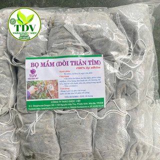 Cây Dòi (Cây bọ mắm) Loại Tím sấy khô  hổ trợ Thanh Nhiệt, Trừ Ho, Giảm Đau Họng - Hàng công ty Thảo Dược Việt
