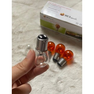 Hộp 10 bóng đèn xi nhan 1 tim 2tim điện 12v  và 24v (2 tim)