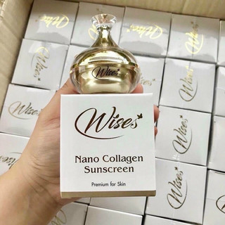 [ MẪU MỚI ] Kem chống nắng WISE Nano Collogen trắng da ban ngày Thái Lan - CÔ THƯ MARKET
