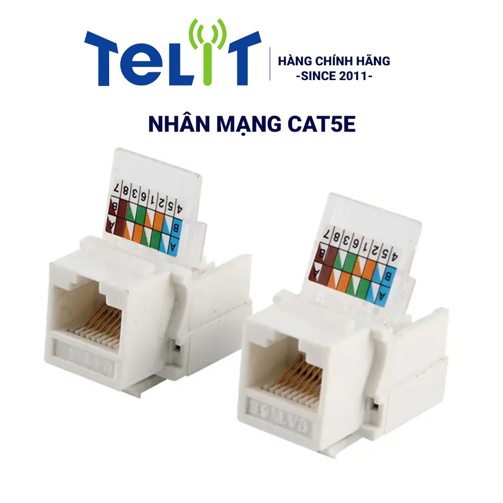 Nhân Mạng RJ45 CAT5E Chống Nhiễu, Tốc Độ Cao, Dùng Cho Mạng LAN, Camera ...