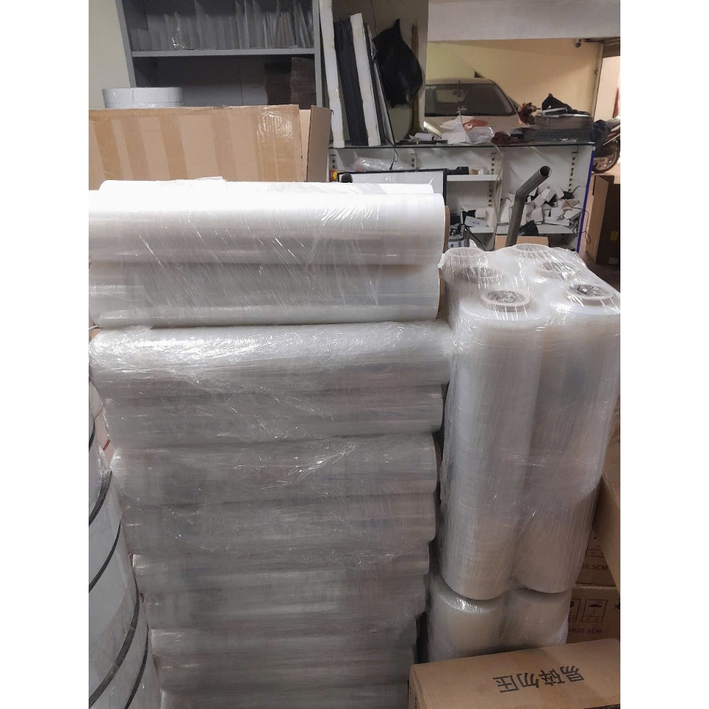 Màng PE, màng Chít, màng Co cỡ đại BEDO khổ 50cm, bọc hàng, đóng hàng, quấn hàng lõi nhỏ 0.5kg