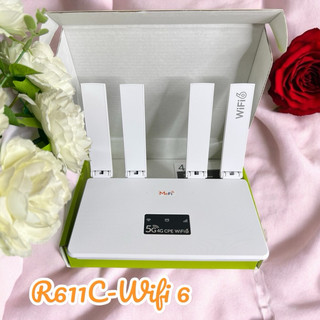 Cục phát wifi từ sim 4g R611-C tích hợp wifi 6 chạy bền bỉ 24/24