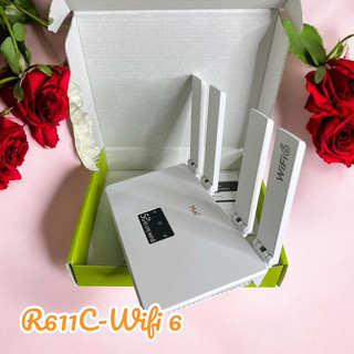 Cục phát wifi từ sim 4g R611-C tích hợp wifi 6 chạy bền bỉ 24/24