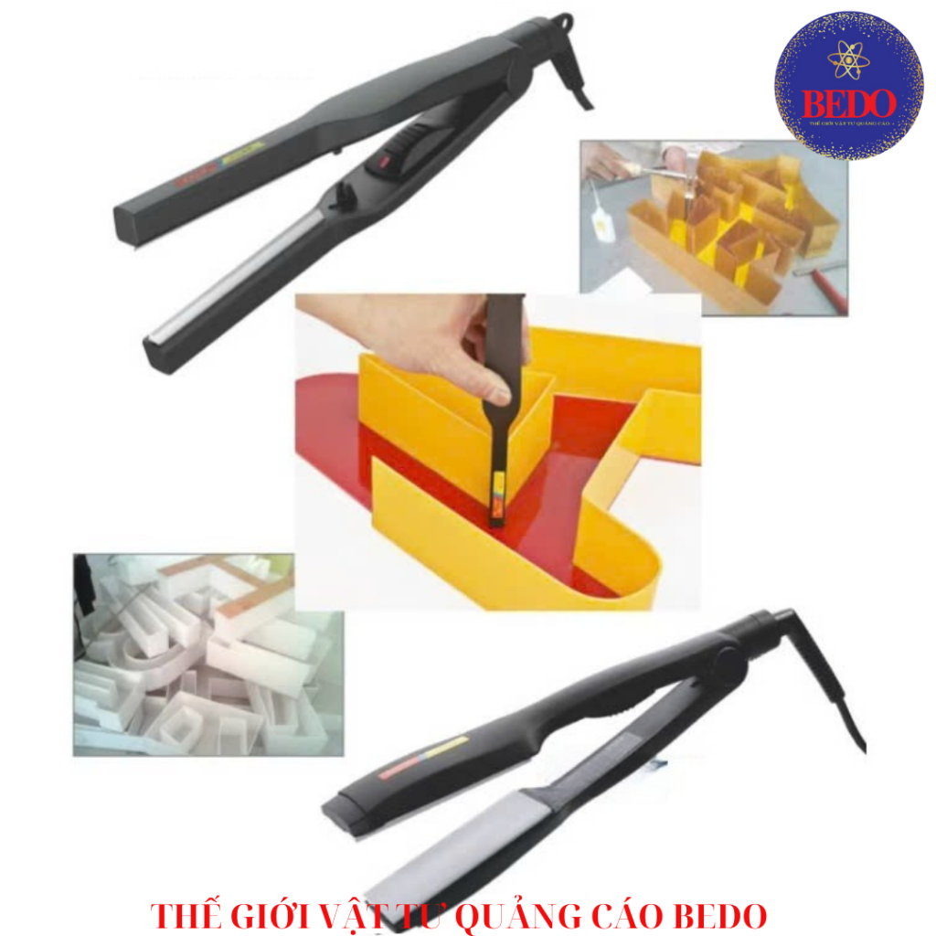 Kẹp Nhiệt Uốn Mica BEDO Thép Không Gỉ Uốn Mica Fomex Góc Vuông Góc Tròn Bền Đẹp Dễ Dùng