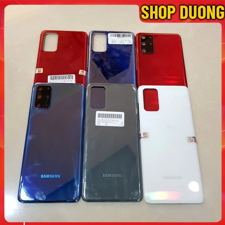Mặt lưng Samsung S20 Plus /S20+ hàng zin tháo máy cũ có kính camera, keo dán