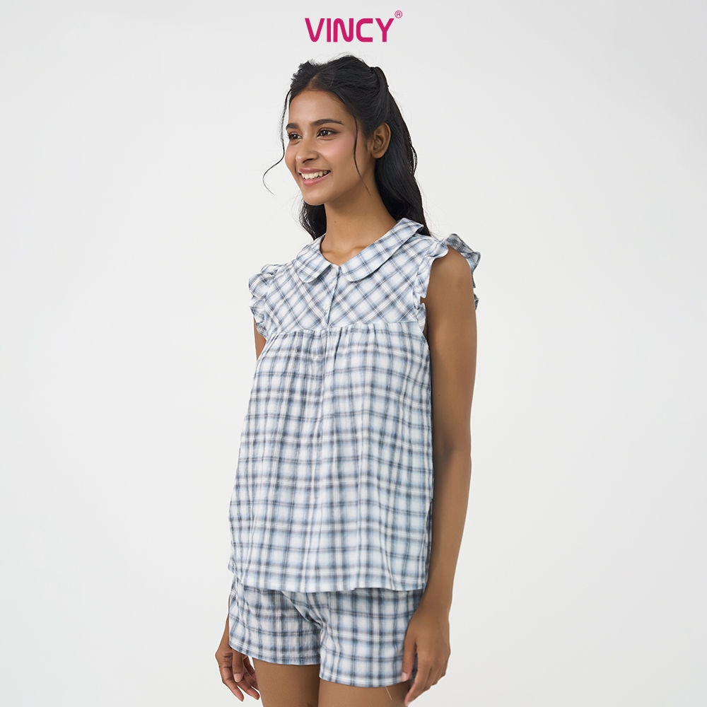 Ảnh Bộ Đồ Short Kate Nữ Vincy BSK011S31 2