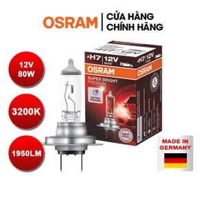 Bóng Đèn Halogen OSRAM Super Bright Premium H7 12V 80W -