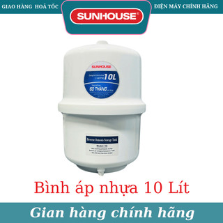 Bình Áp Thép 10 Lít Sunhouse - Dành Cho Máy Lọc Nước RO Sunhouse 1 vòi