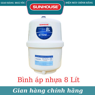Bình Áp Thép 10 Lít Sunhouse - Dành Cho Máy Lọc Nước RO Sunhouse 1 vòi