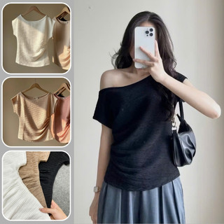 Áo thun nữ Nhỏ Clothing tay ngắn cổ tròn vải xốp nhật mềm mại có thông hơi thoáng mát A267