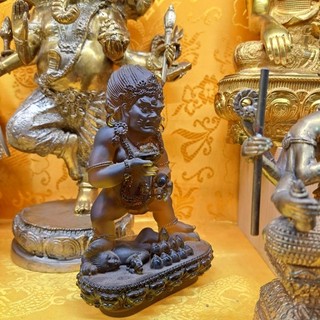 Tượng Hắc Thần Tài Tượng Lưu Ly Mật tông