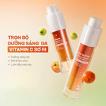 Bộ đôi serum kem dưỡng Vitamin C dưỡng sáng da mờ thâm nám tàn nhang từ trái Sơ-ri Cỏ Mềm — ảnh 5