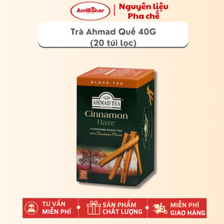 Trà Ahmad Quế Cinnamon Hộp 40g - Hương Vị Tinh Tế