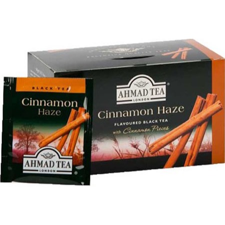 Trà Ahmad Quế Cinnamon 40g Hương Vị Thơm Ấm Đặc Trưng Từ Quế Cho Buổi Sáng Sảng Khoái