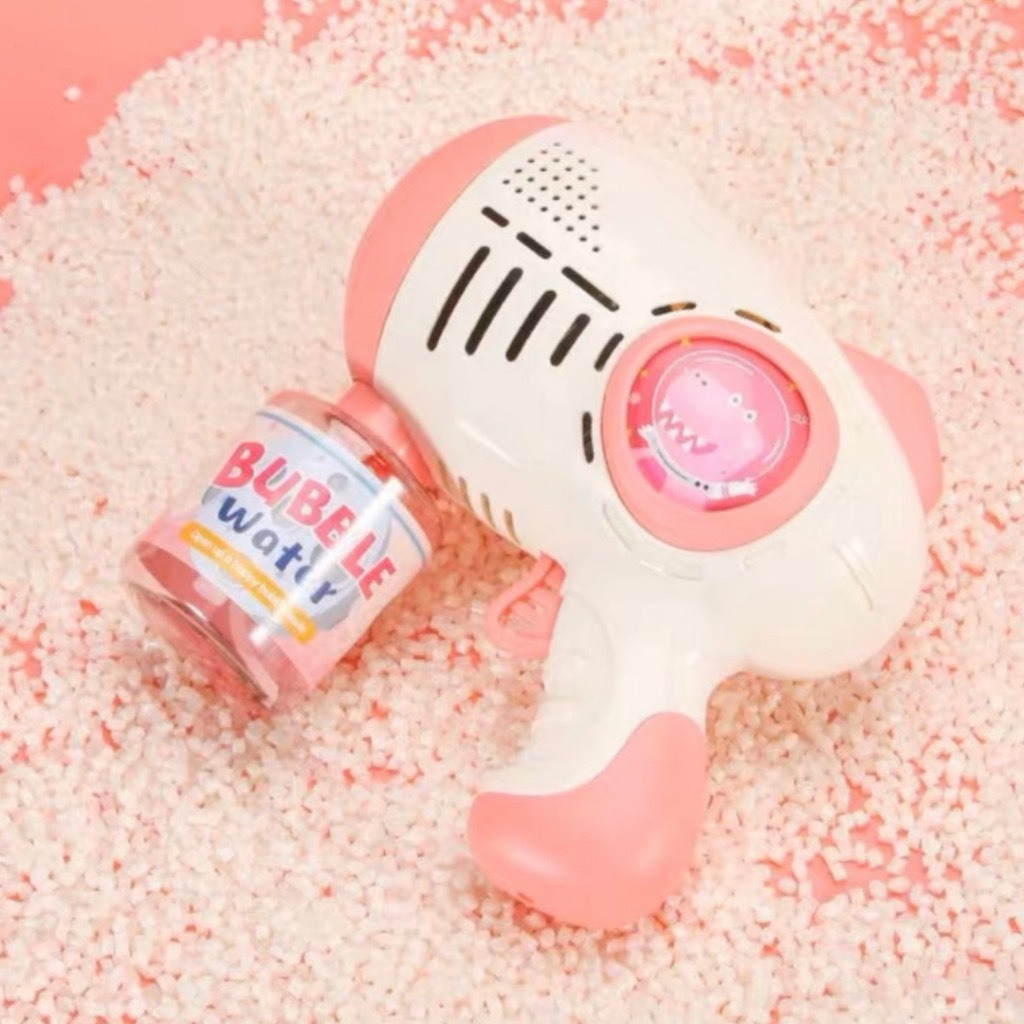 (KÈM PIN) Máy Bắn Bong Bóng Xà Phòng Tự Động Súng phun bong bóng nhiều kiểu dáng cho bé tặng kèm xa phòng