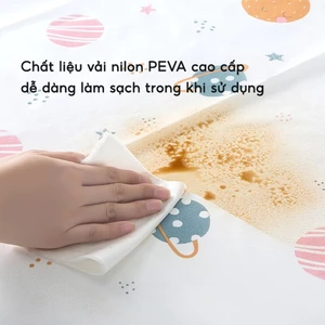 TẤM PHỦ TỦ LẠNH CHỐNG BỤI PVC KHÔNG THẤM NƯỚC - Hoa Văn Hiện Đại Trang Trí Nhà Bếp