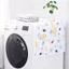 TẤM PHỦ TỦ LẠNH CHỐNG BỤI PVC KHÔNG THẤM NƯỚC - Hoa Văn Hiện Đại Trang Trí Nhà Bếp