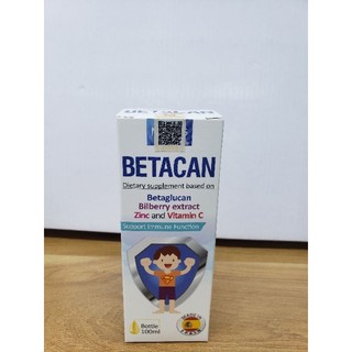 Siro Tăng Đề Kháng Cho Bé Ninos Betacan (100ml) Phòng Ngừa Ốm Vặt, Cải Thiện Hệ Miễn Dịch Hô Hấp Cho Trẻ
