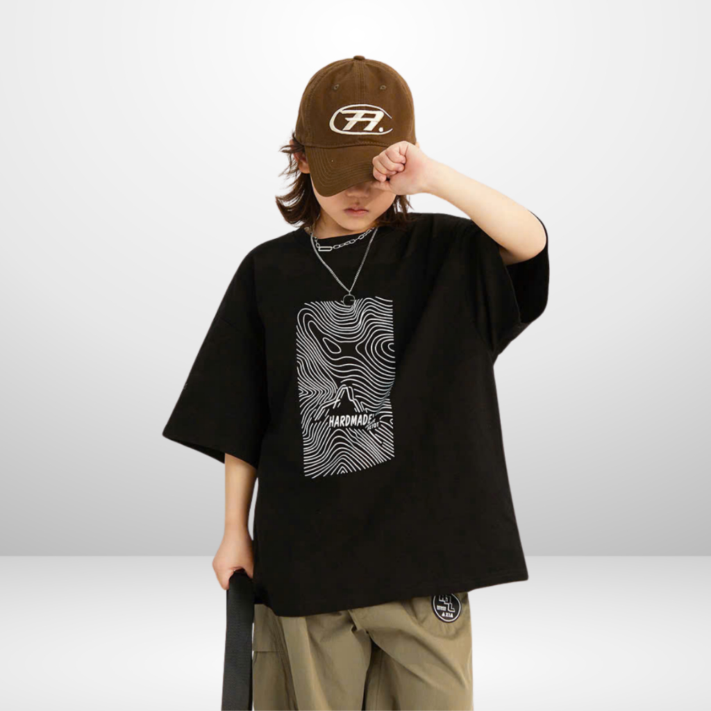 Áo Thun Ngắn Tay Mùa Hè Cho Bé Trai, Bé Gái In Hình Năng Động, Cổ Tròn B659 | JJ Kids Fashion