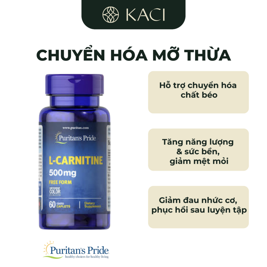Vin Ung H Tr Chuyn Ha M Tha, Tng Cng Nng Lng Puritan's Pride L -Carnitine 500mg | Shopee Vit Nam
